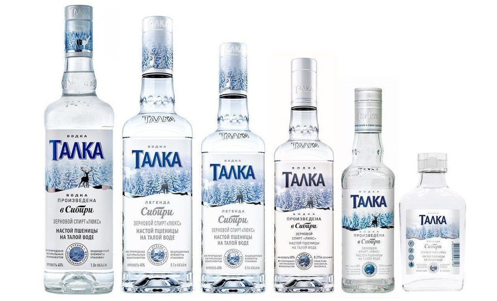 Водка "Талка" 0,5 л
